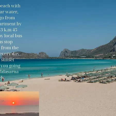 Manolia Dream 3-bedrooms 30m To The Agia Marina (Crete)